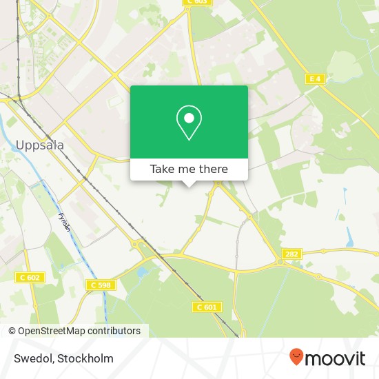 Swedol map