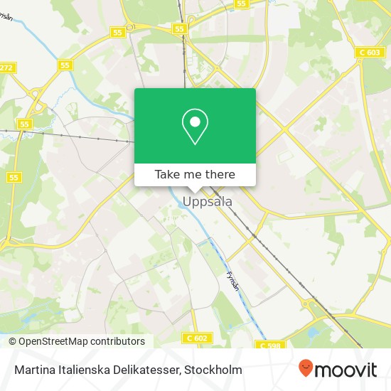 Martina Italienska Delikatesser map