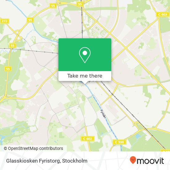 Glasskiosken Fyristorg map