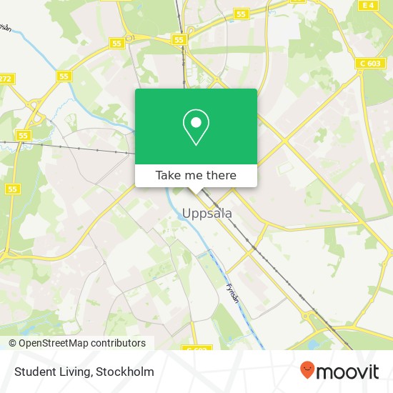 Student Living map