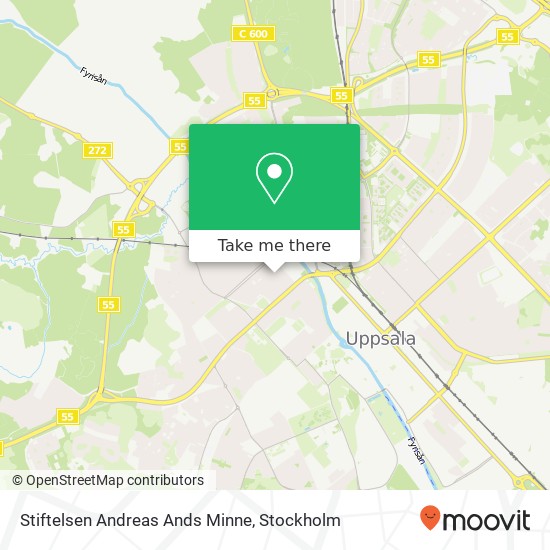 Stiftelsen Andreas Ands Minne map