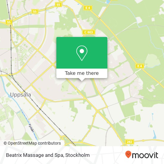 Beatrix Massage and Spa map