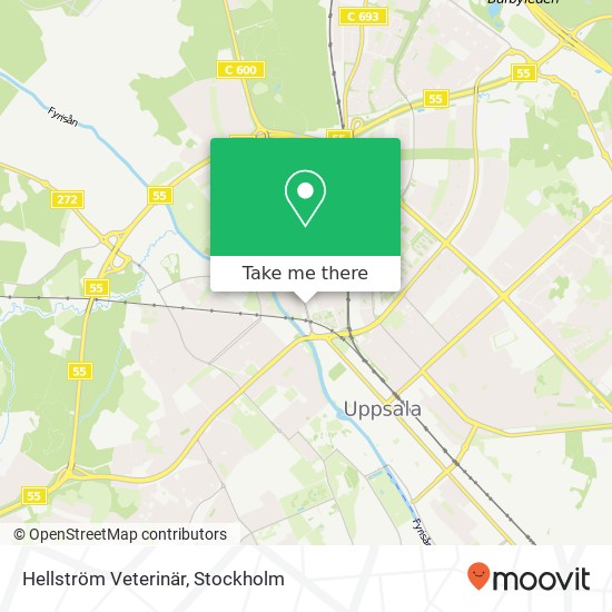 Hellström Veterinär map