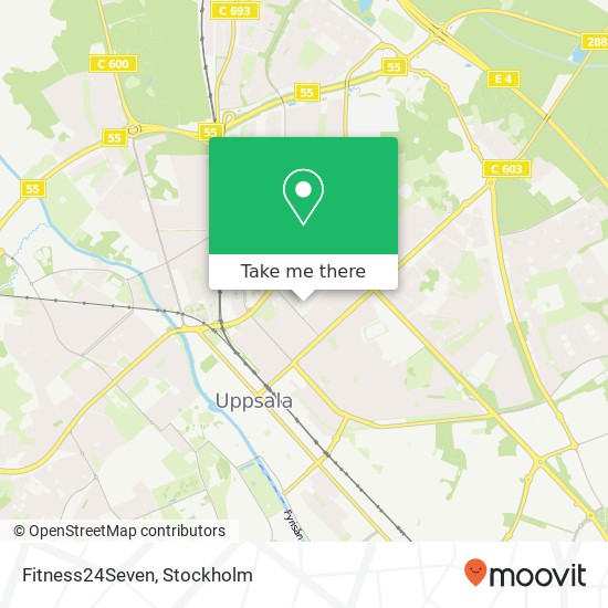 Fitness24Seven map