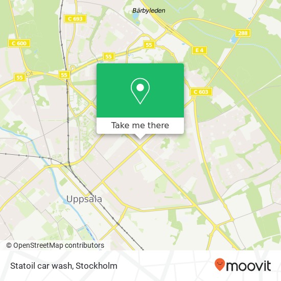 Statoil car wash map