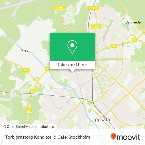 Torbjörnstorg Konditori & Café map