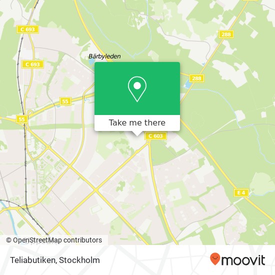 Teliabutiken map