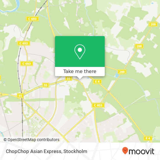 ChopChop Asian Express map