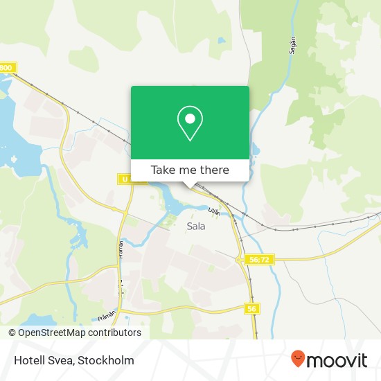 Hotell Svea map