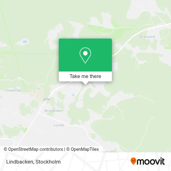 Lindbacken map
