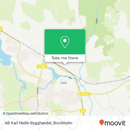 AB Karl Hedin Bygghandel map