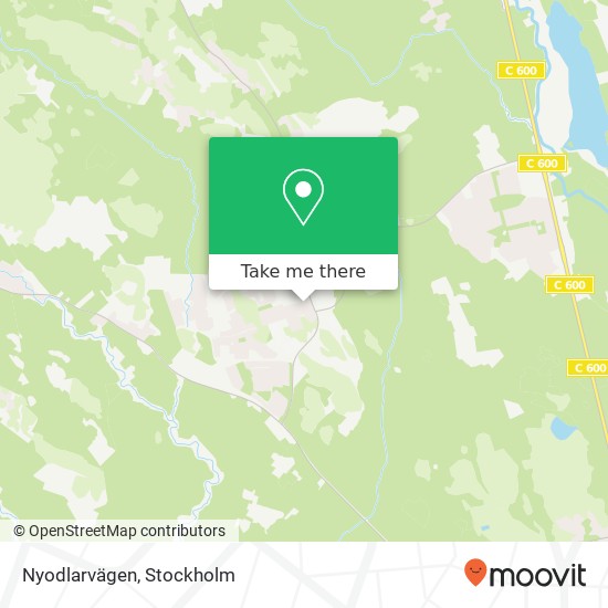 Nyodlarvägen map