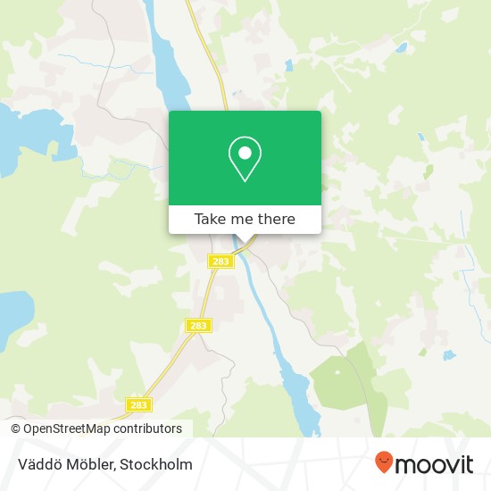 Väddö Möbler map