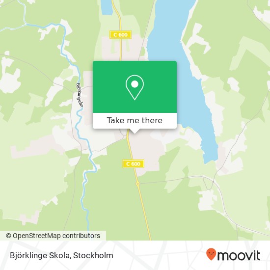 Björklinge Skola map
