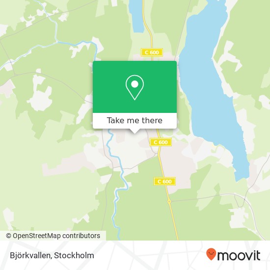 Björkvallen map