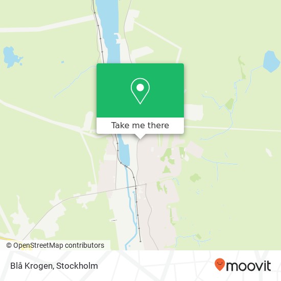 Blå Krogen map