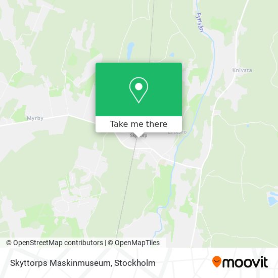 Skyttorps Maskinmuseum map