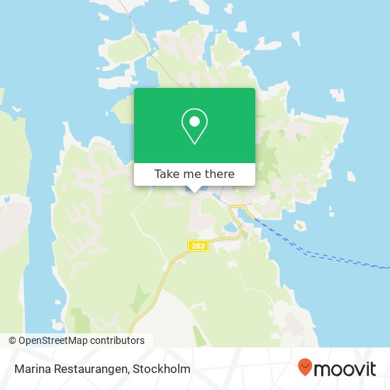 Marina Restaurangen map