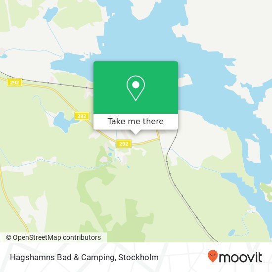 Hagshamns Bad & Camping map