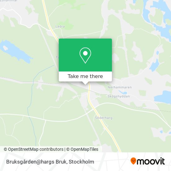 Bruksgården@hargs Bruk map