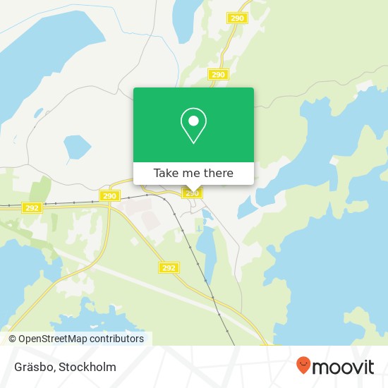 Gräsbo map