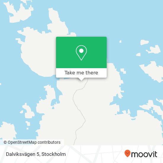 Dalviksvägen 5 map