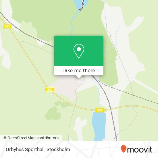 Örbyhus Sporthall map