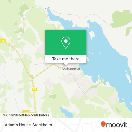 Adam's House map