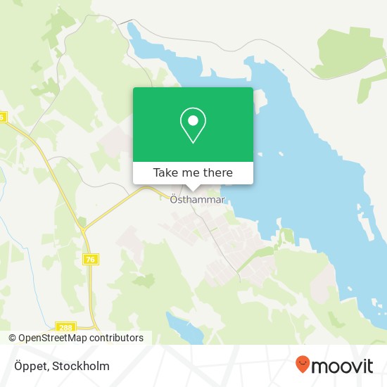 Öppet map