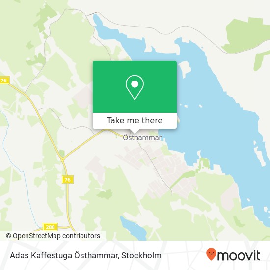 Adas Kaffestuga Östhammar map