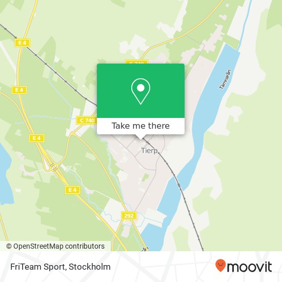 FriTeam Sport map