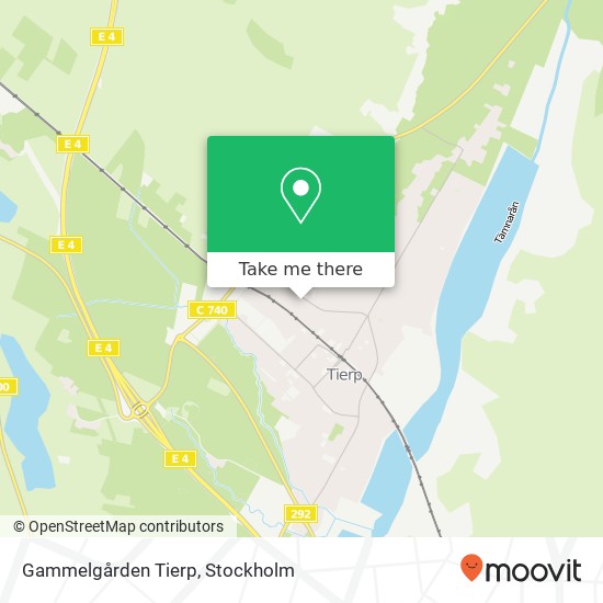 Gammelgården Tierp map