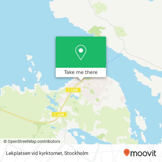 Lekplatsen vid kyrktornet map