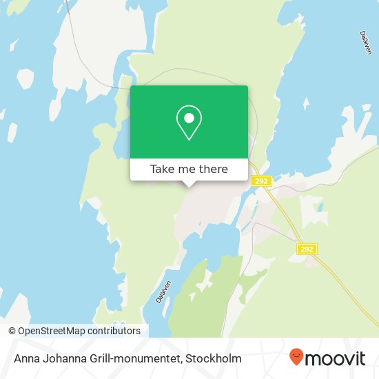 Anna Johanna Grill-monumentet map