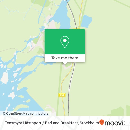 Tensmyra Hästsport / Bed and Breakfast map