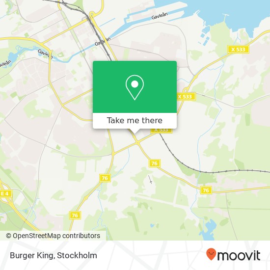 Burger King map