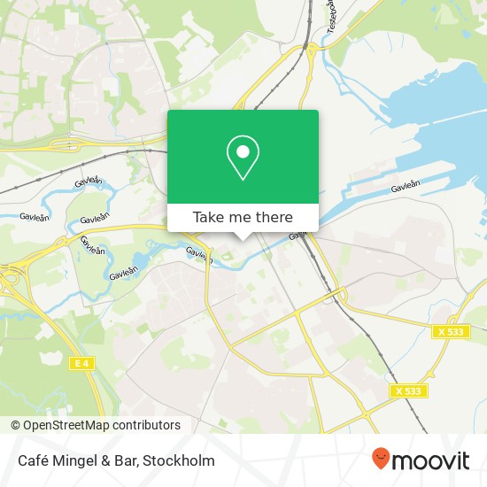 Café Mingel & Bar map