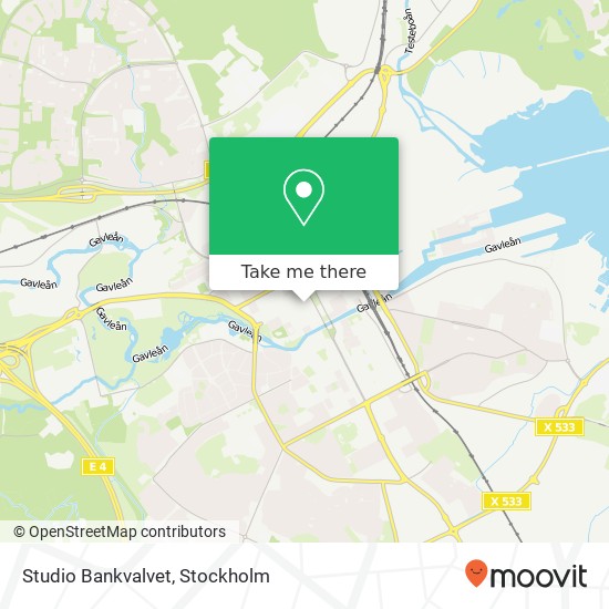 Studio Bankvalvet map