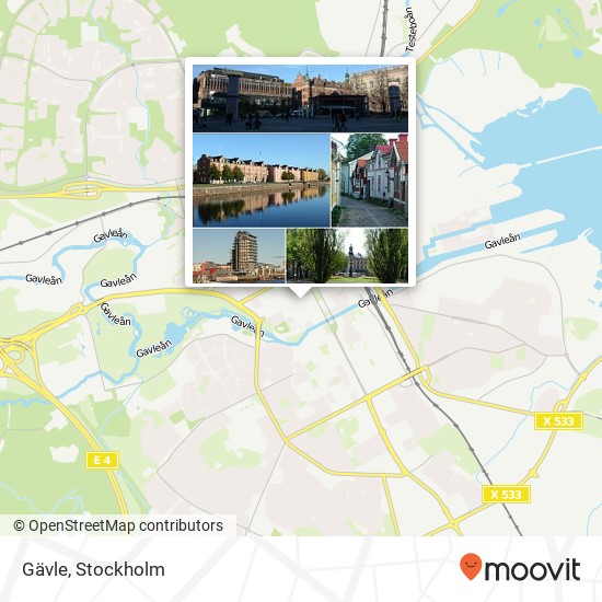 Gävle map