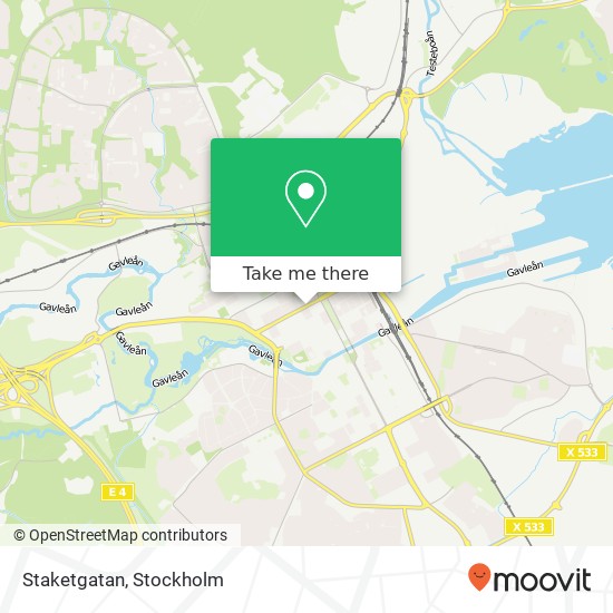 Staketgatan map