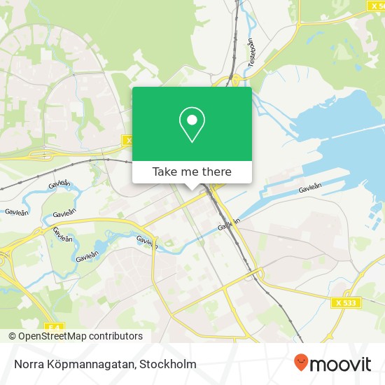 Norra Köpmannagatan map