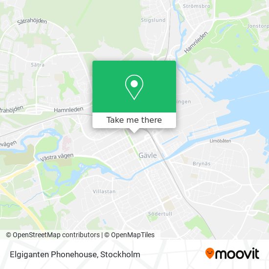 Elgiganten Phonehouse map