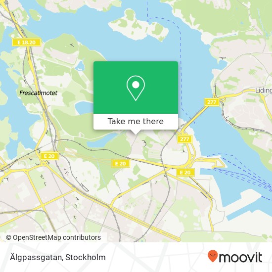 Älgpassgatan map