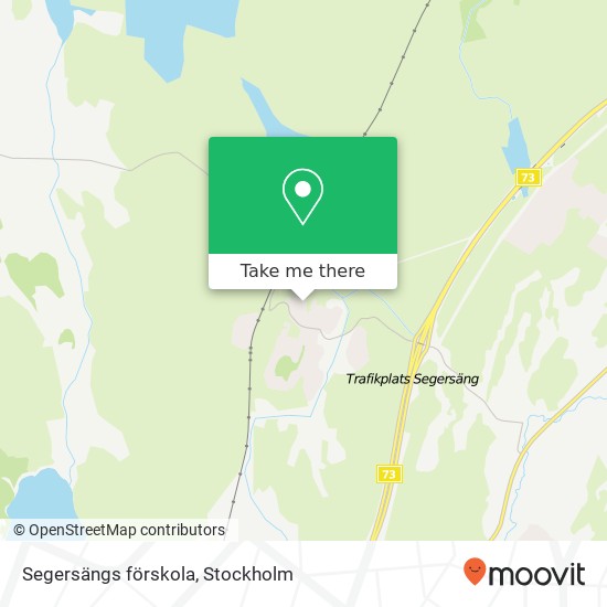 Segersängs förskola map