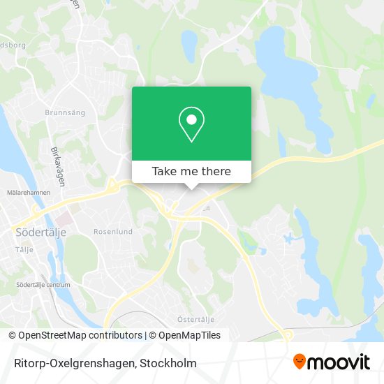 Ritorp-Oxelgrenshagen map