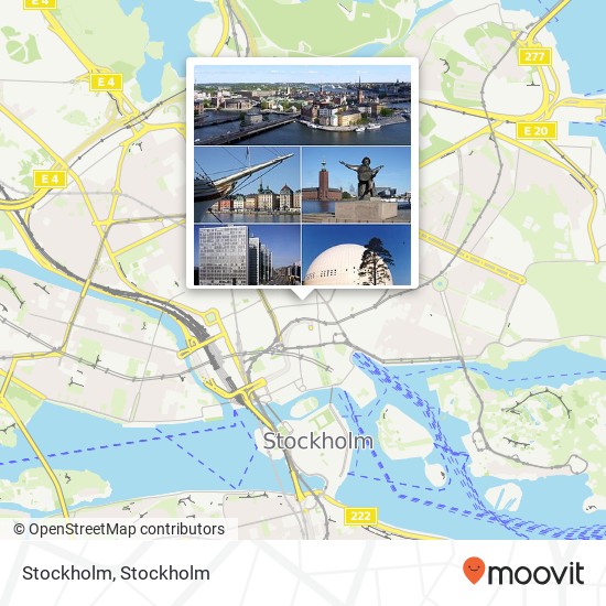 Stockholm map