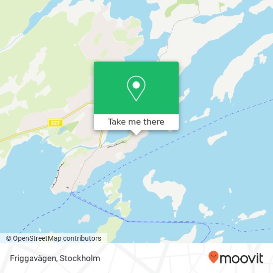 Friggavägen map