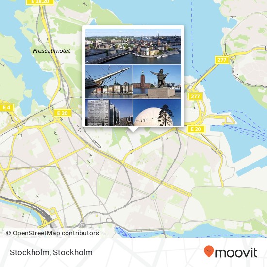 Stockholm map