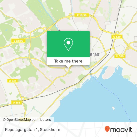 Repslagargatan 1 map