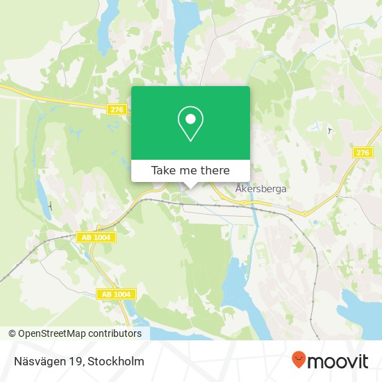 Näsvägen 19 map